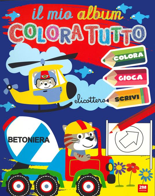 Il mio album colora tutto - copertina