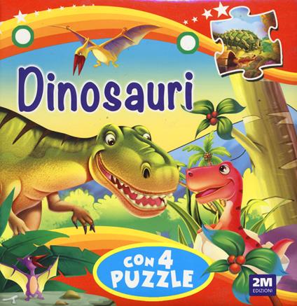 Dinosauri. Libro puzzle - copertina
