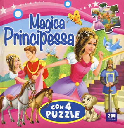 Principesse. Libro puzzle. Ediz. a colori - copertina