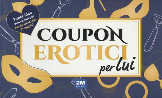 Coupon erotici per lui - copertina