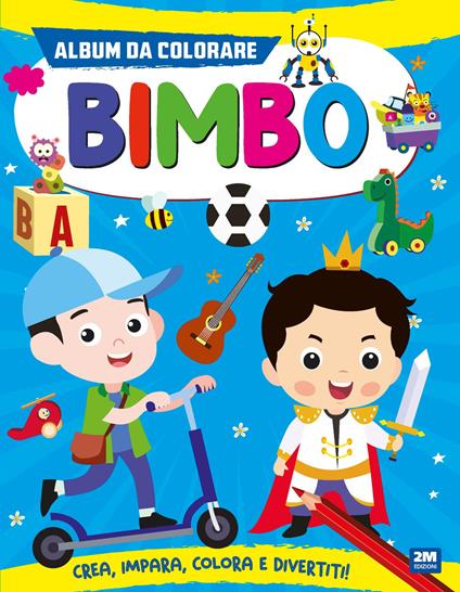 Album da colorare. Bimbo. Ediz. a colori - copertina