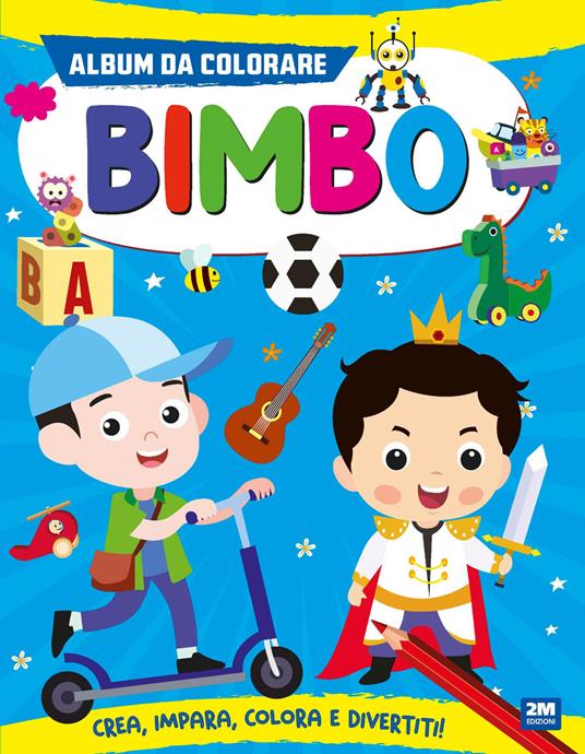 Album da colorare. Bimbo. Ediz. a colori - copertina