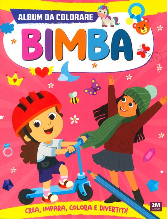 Album da colorare. Bimba. Ediz. a colori - copertina