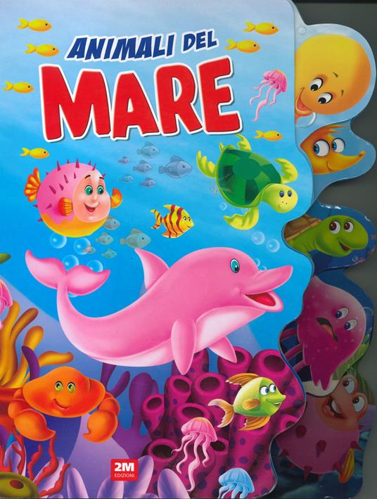 Animali del mare. Ediz. a colori - copertina