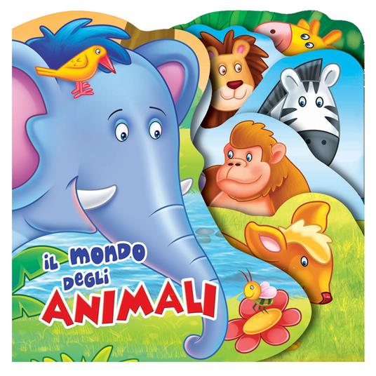 Il mondo degli animali. Libro sagomato in EVA. Ediz. a colori - copertina