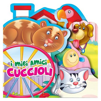 I miei amici cuccioli. Libro sagomato in EVA. Ediz. a colori - copertina