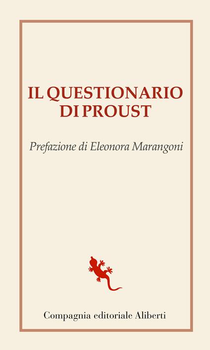 Il questionario di Proust - copertina