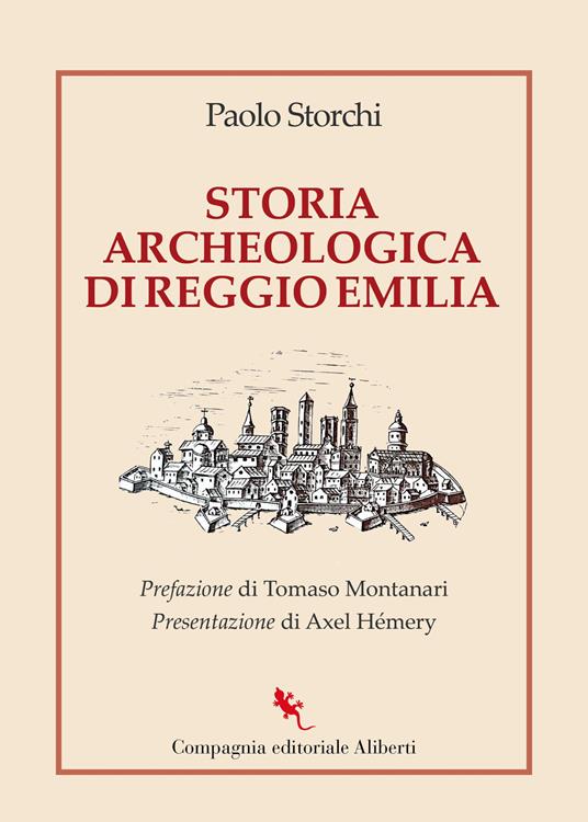 Storia archeologica di Reggio Emilia - Paolo Storchi - copertina