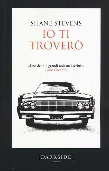 Io ti troverò - Shane Stevens - copertina