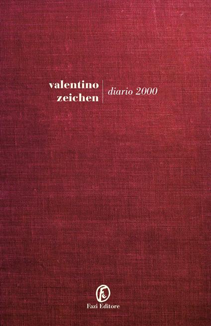 Diario 2000 - Valentino Zeichen - copertina