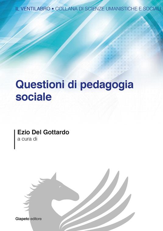 Questioni di pedagogia sociale - copertina