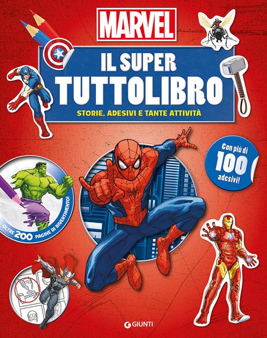 Marvel. Il super tuttolibro - copertina