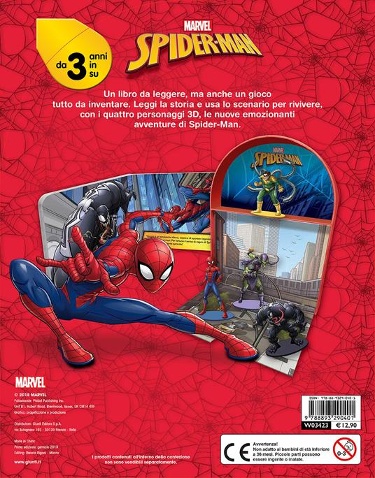 Spider-Man. Libro gioca kit - Libro - Marvel Libri 