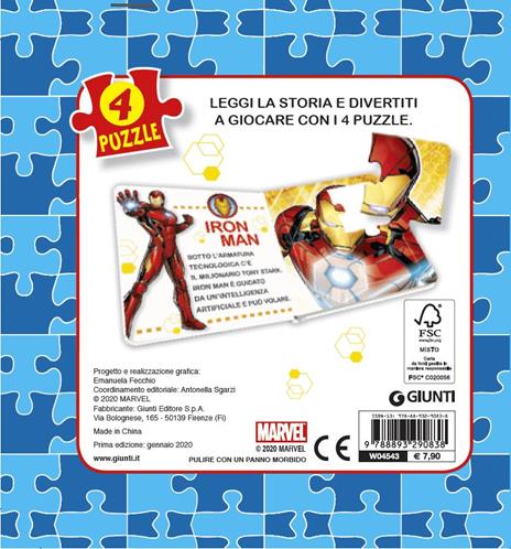 Avengers. Libro mini puzzle - 6