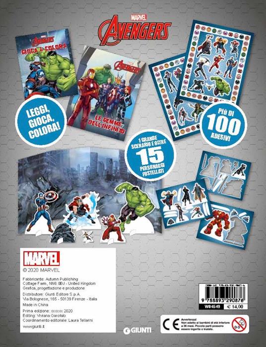 Marvel Avengers. Storie di latta. Ediz. a colori. Con gadget - 3