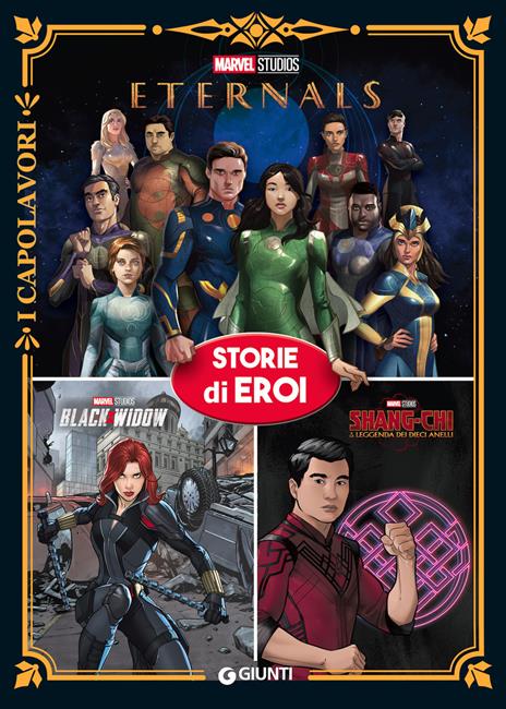 Eternals. Storie di eroi. Ediz. a colori - copertina