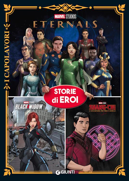Eternals. Storie di eroi. Ediz. a colori - copertina