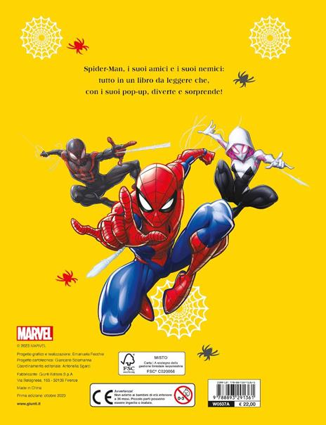 Spiderman. Libro pop-up. Ediz. a colori - Walt Disney - 2