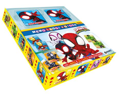 Spidey e i suoi fantastici amici. Memo leggi e gioca. Ediz. a colori. Con 24 carte memory - copertina