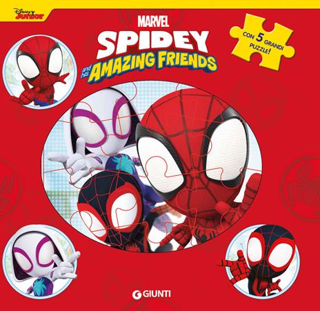 Spidey e i suoi fantastici amici. Libro maxi puzzle. Ediz. a colori - copertina