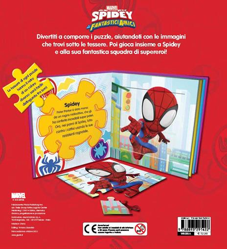 Spidey e i suoi fantastici amici. Libro maxi puzzle. Ediz. a colori - 2
