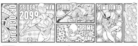 Spiderman. Colora senza fine. 6 metri da colorare. Super album. Ediz. illustrata - 3