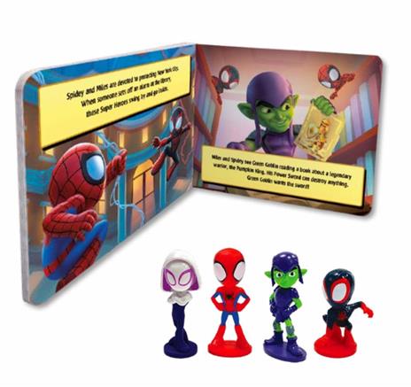 Spidey e i suoi fantastici amici. Baby box. Ediz. a colori. Con 4 figurine 3D - 2