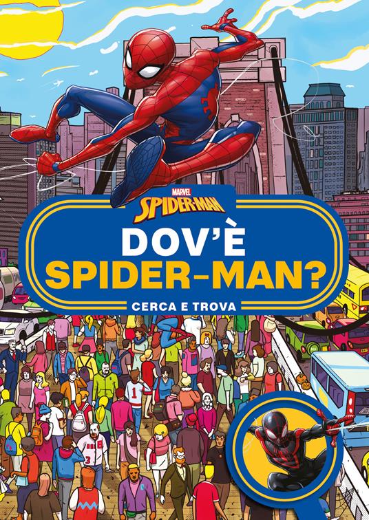 Dov'è Spider-man? Cerca e trova. Ediz. a colori - copertina