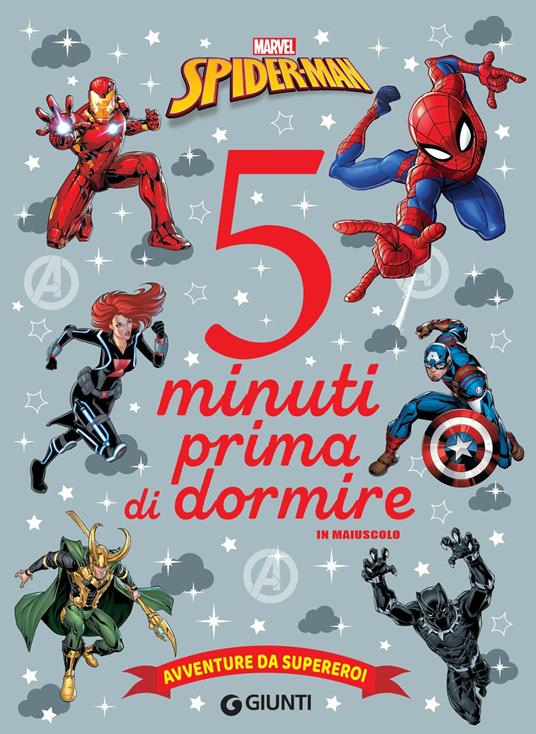 Avventure da supereroi Spider-Man. 5 minuti prima di dormire. In maiuscolo - Disney,Marvel - ebook