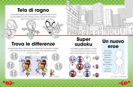 Un giorno da pirata. Bubble stickers. Storia e giochi. Spidey e i suoi fantastici amici. Ediz. a colori. Con Adesivi - 3