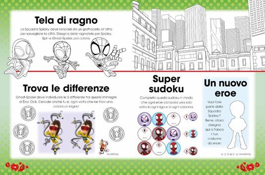 Un giorno da pirata. Bubble stickers. Storia e giochi. Spidey e i suoi fantastici amici. Ediz. a colori. Con Adesivi - 3