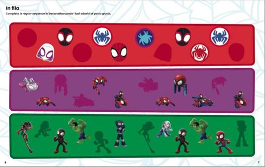 Spidey e i suoi fantastici amici. Superstaccattacca. Con adesivi. Ediz. a colori - 4