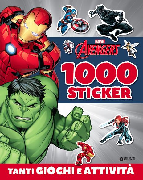 1000 stickers Marvel Avengers. Ediz. a colori - copertina