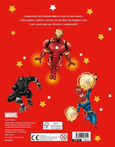 Marvel. Supereroi in 3D. Libro pop-up. Ediz. a colori - 2