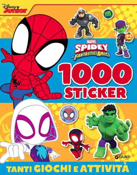 Spidey e i suoi fantastici amici. 1000 stickers. Ediz. a colori - copertina