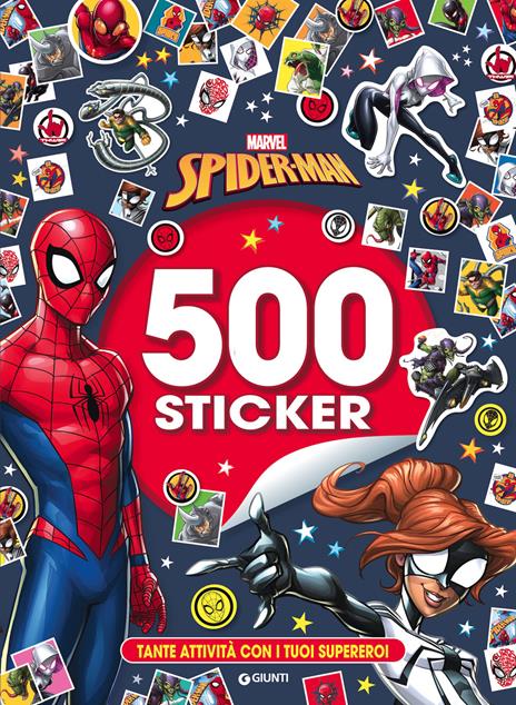 Spider-Man. 500 Sticker. Tante attività con i tuoi supereroi. Ediz. a colori - copertina
