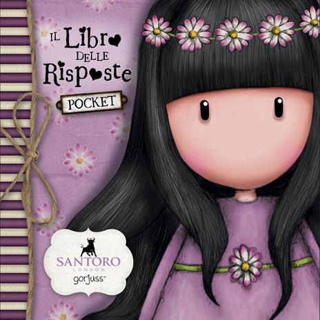 Il libro delle risposte. Pocket. Gorjuss (cop. lilla). Ediz. a colori - Marilla Pascale - copertina