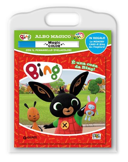 È una cosa da Bing! Albo magico. Bing. Ediz. a colori. Con pennarello svelacolori - Cristina Panzeri - copertina