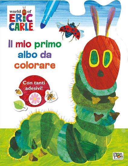 Il mio primo albo da colorare. Ediz. illustrata. Con Adesivi - copertina