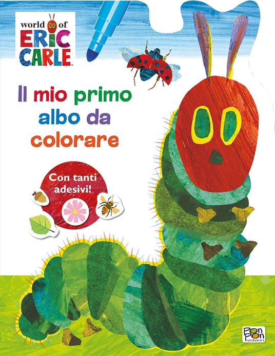 Il mio primo albo da colorare. Ediz. illustrata. Con Adesivi - copertina