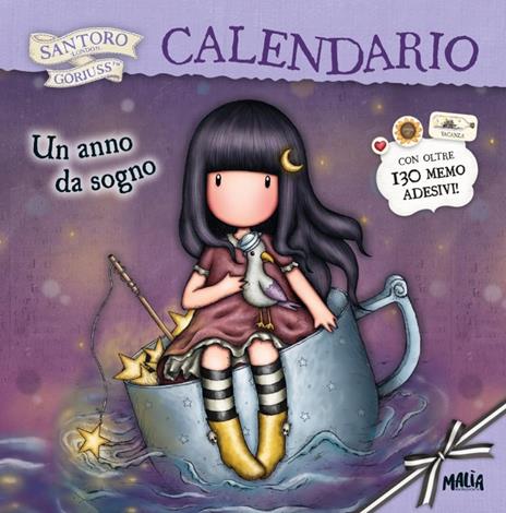 Un anno da sogno. Gorjuss. Calendario. Con Adesivi - copertina