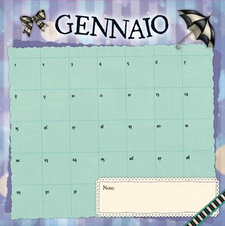 Un anno da sogno. Gorjuss. Calendario. Con Adesivi - 4