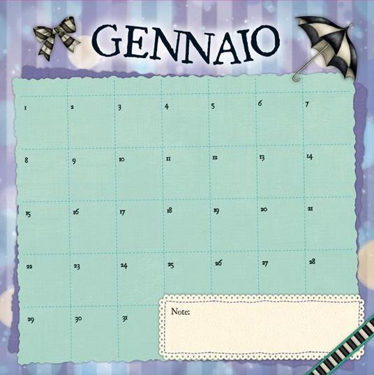 Un anno da sogno. Gorjuss. Calendario. Con Adesivi - 4