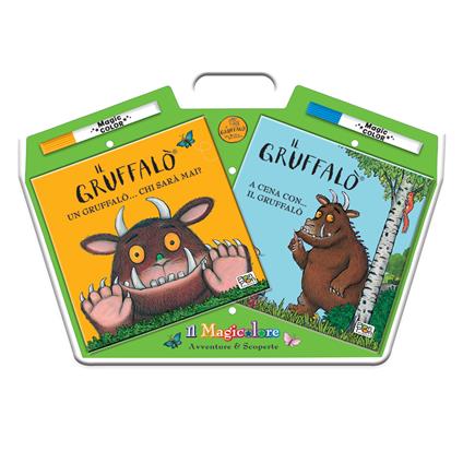 Il Gruffalò. Avventure e scoperte. Magicolore. Con 2 pennarelli svelacolore - copertina