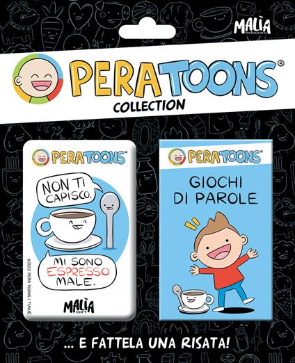 Magnete espresso. Pera Toons collection. Con booklet - copertina
