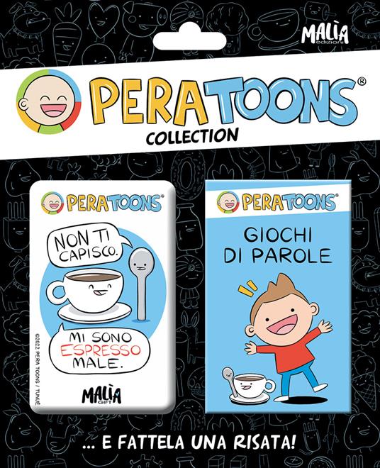 Magnete espresso. Pera Toons collection. Con booklet - copertina