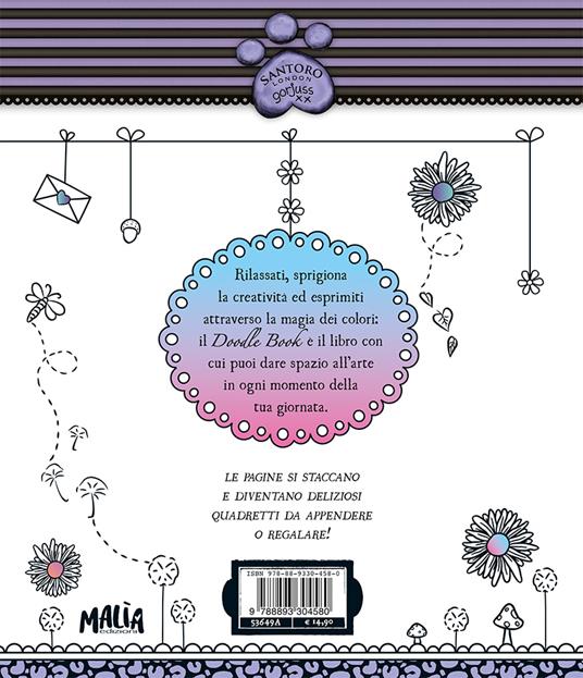 Doodle book. Gorjuss. Ediz. illustrata. Con 6 penne cambia-colore - Marta Moccaldi - 2