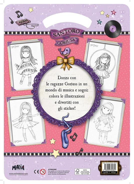 I love music. Sticker & color. Gorjuss. Ediz. a colori - 2