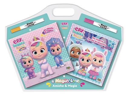 Amiche & magie. Cry Babies. Magicolore. Ediz. illustrata. Con pennarello svelacolore - Emanuela Brumana - copertina