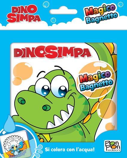 Dinosimpa. Magico bagnetto. Ediz. a colori - Lisa Capiotto - copertina
